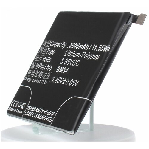 Аккумулятор iBatt iB-U1-M2979 3000mAh для Xiaomi Mi Note Pro, аккумулятор ibatt ib u1 m2255 3000mah для meizu mx6 m685q m685c m685u