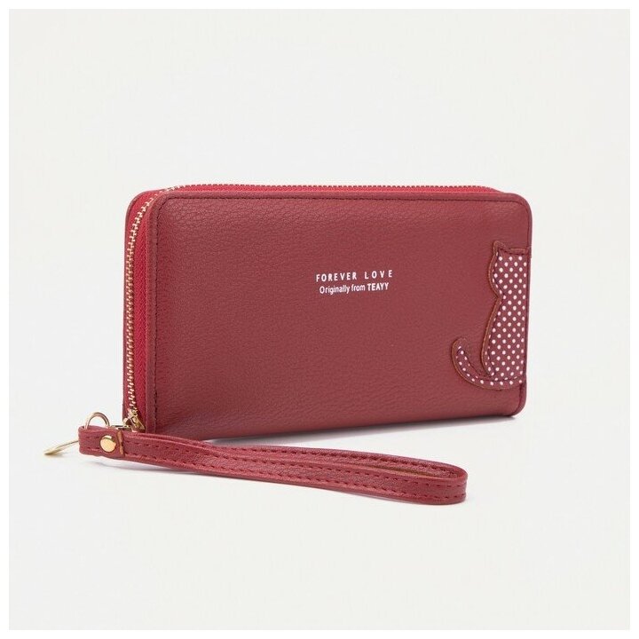 Кошелек жен 07-01-01 Кошка, 19*3*10,5 см, 2 отд, д/карт, д/монет ...