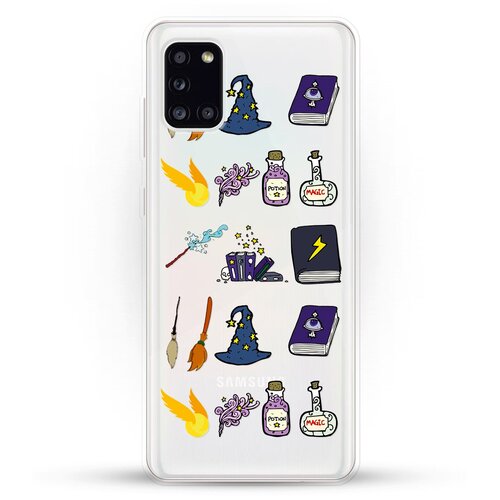 фото Силиконовый чехол узор hp на samsung galaxy a31 andy & paul