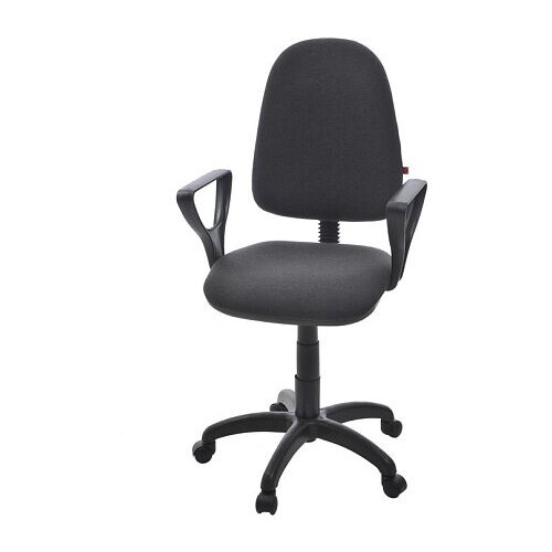 фото Кресло престиж+ ткань серая тк-2 фабрикант