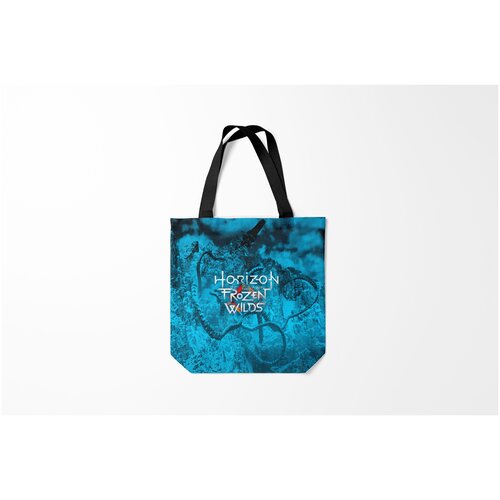 фото Сумка-шоппер / 40х40 см / геймерам / horizon zero dawn burnettie