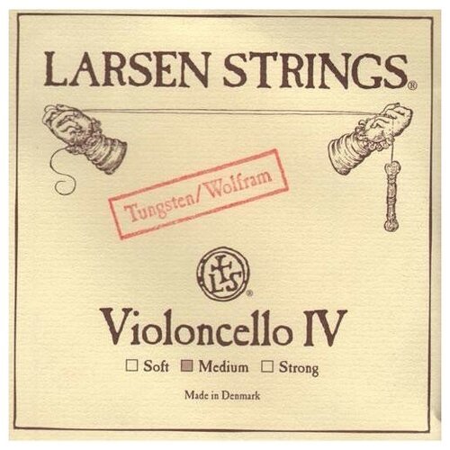 Larsen C Wolfram Rope Core 4/4 medium струна для виолончели