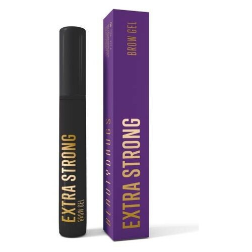 Гель для бровей Extra Strong Brow Gel суперфиксация с эффектом ламинирования BEAUTYDRUGS