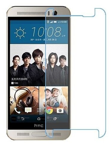 HTC One M9+ Supreme Camera защитный экран из нано стекла 9H одна штука