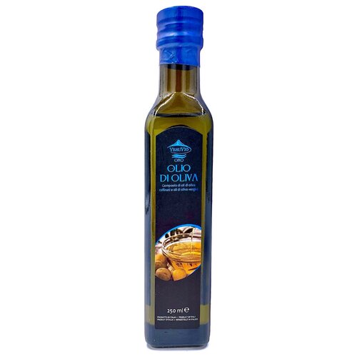 Оливковое масло Vesuvio PREMIUM рафинированное с добавлением нерафинированного для жарки, 250 мл, Италия