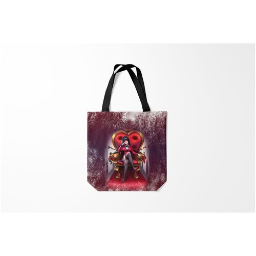 фото Сумка-шоппер / 40х40 см / аниме / какэгуруи юмэко джабами z burnettie