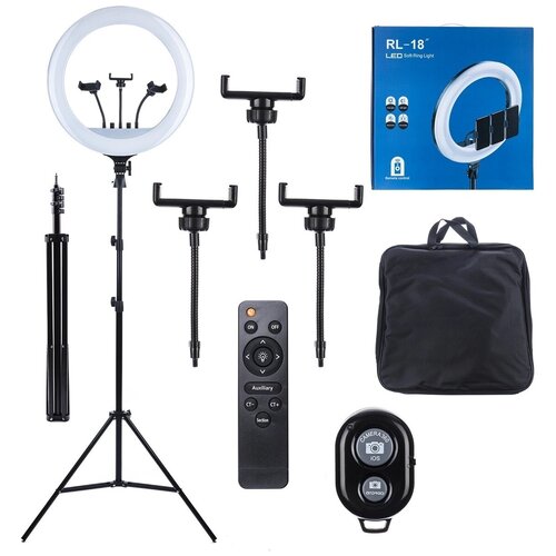 Кольцевая лампа 45см RL-18 proпрофессиональный светстудия 599000₽