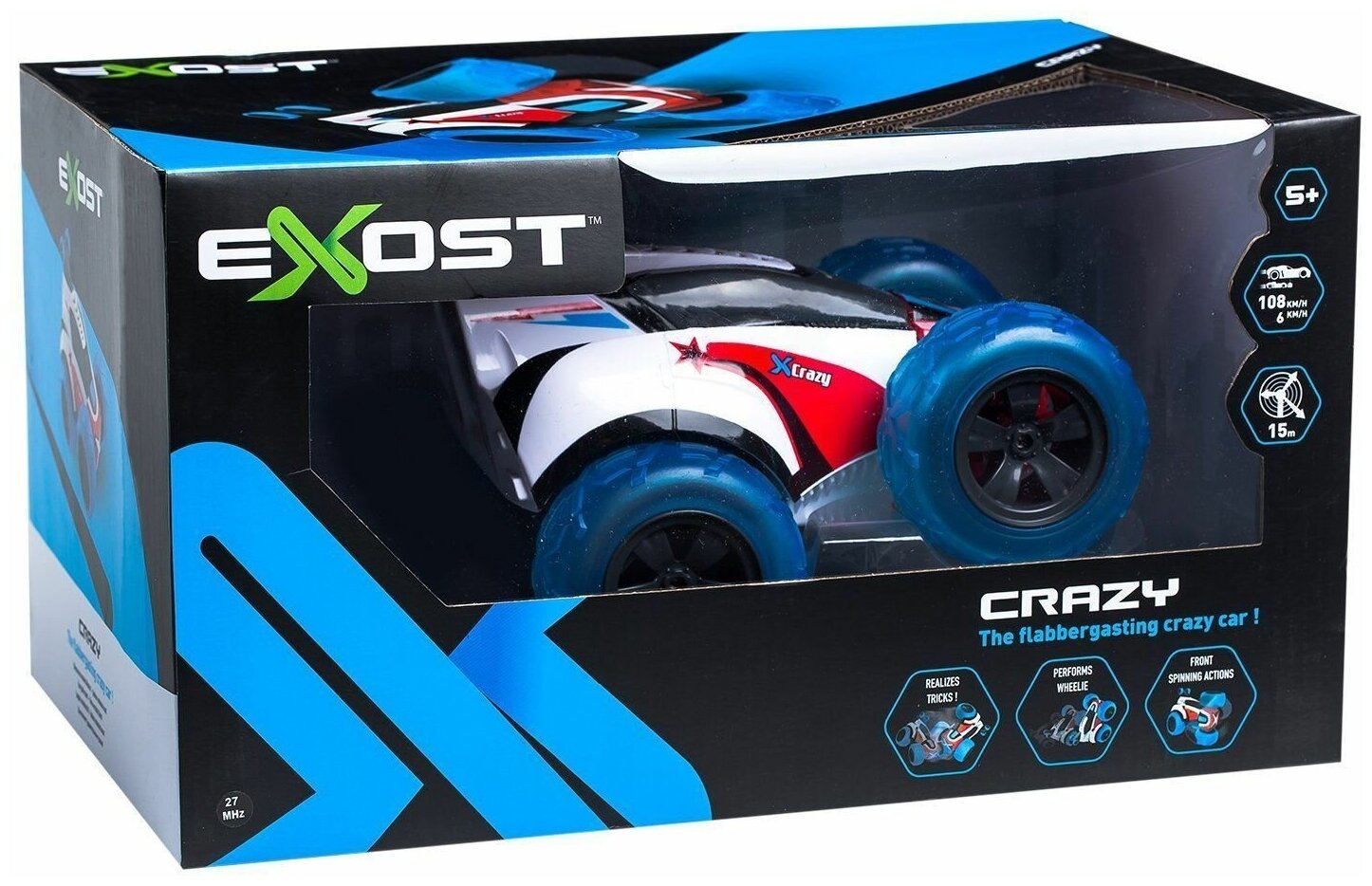 Машинка EXOST Crazy (20176) 1:18 353