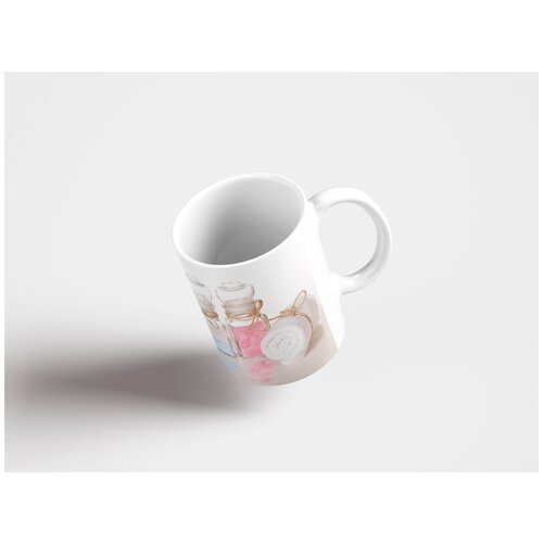 фото Кружка "соль, bath, natural 320 мл. белая" lotsprints