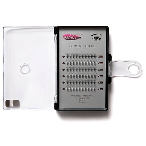 Накладные ресницы ProVG 8 мм