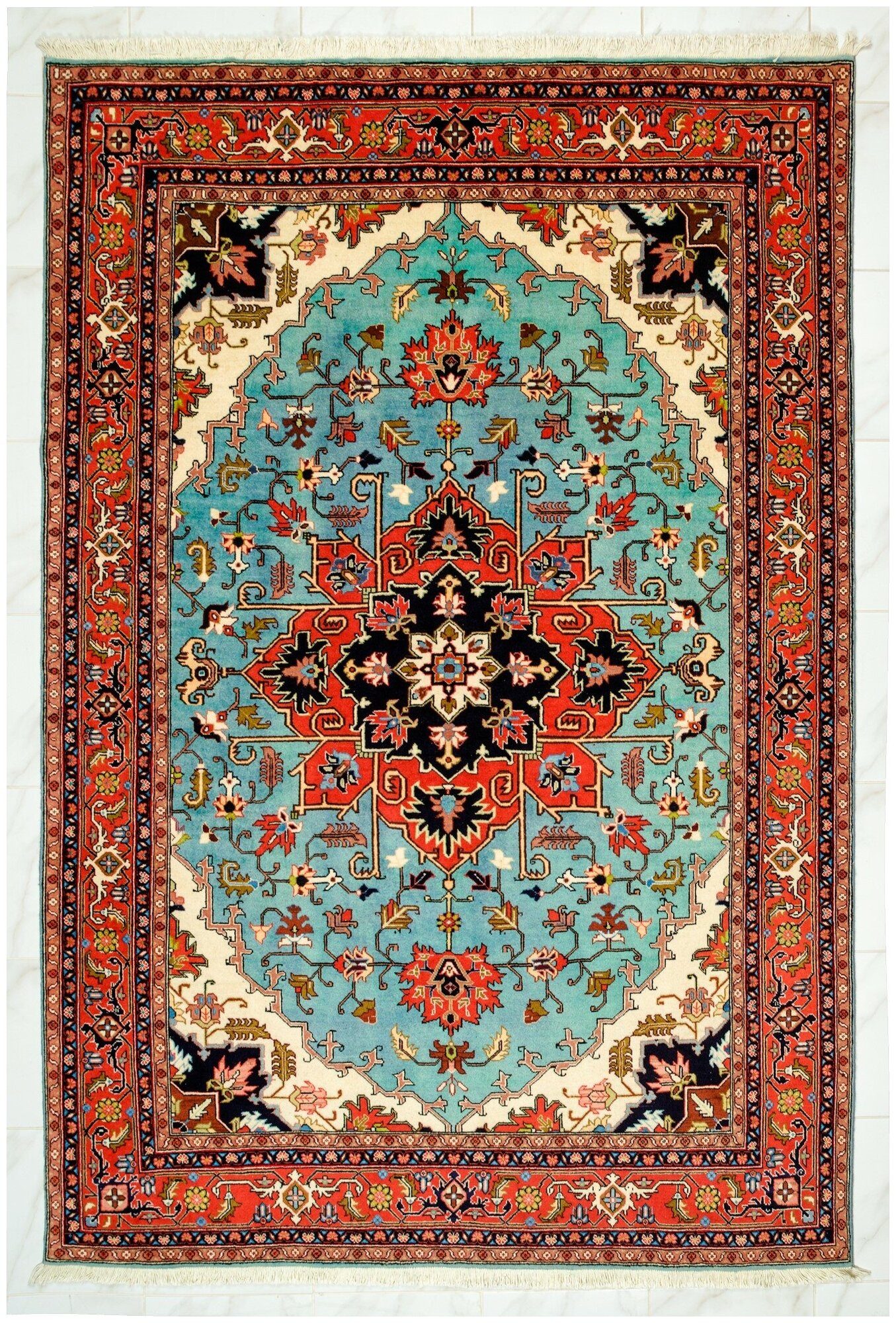 Персидский ковер ручной работы Херис