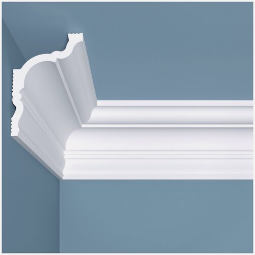 Изображение товара Карниз потолочный ударопрочный bello deco К10 100x70x2000 мм белый.