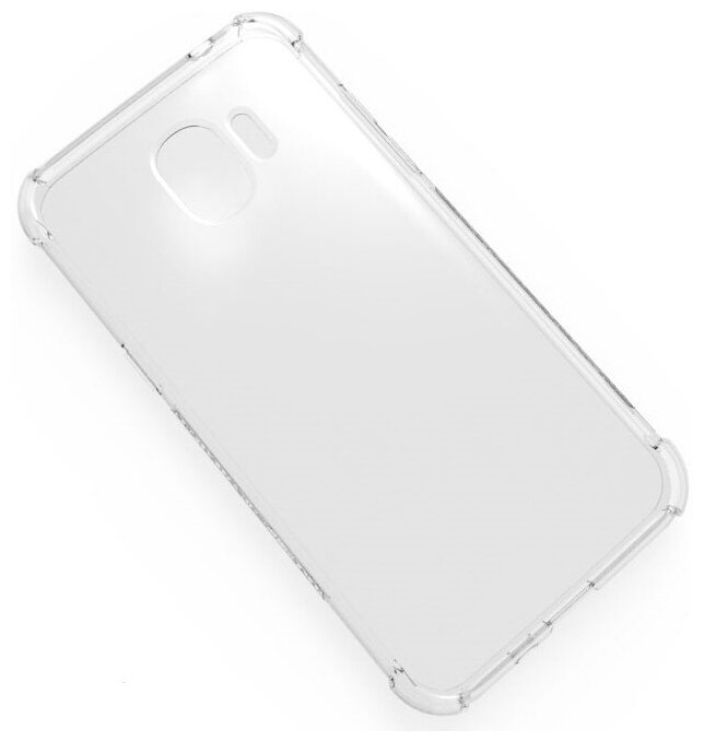 Чехол панель-накладка Чехол. ру для Samsung Galaxy J4 (2018) ультра-тонкая полимерная из мягкого качественного силикона прозрачная