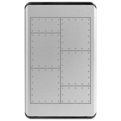 Внешний аккумулятор павербанк Unity 5000 мАч серебристый 129000₽