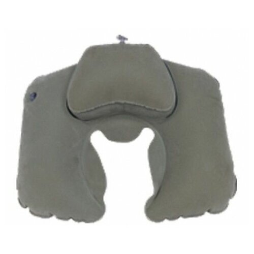 фото Tramp lite подушка надувная под шею комфорт tla-008 (серый)