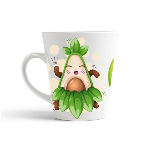 фото Кружка-латте coolpodarok два авокадо (веревочная качель)