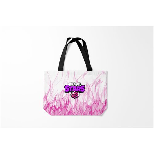 фото Сумка-шоппер / 46х35 см / геймерам / brawl stars burnettie