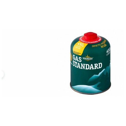 Газ STANDARD 450гр.( резьбовой) 4 шт газ универсальный gas standard всесезонный резьбовой 100г