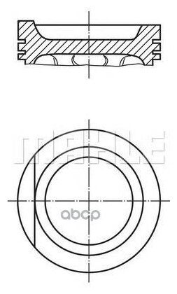 MAHLE 0347802 Поршень в е