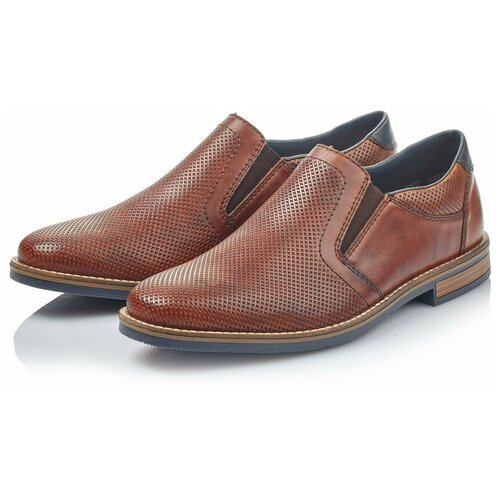 rieker 03354 29v мужские туфли коричневый натуральная кожа размер 46 Туфли Rieker, размер 41, коричневый