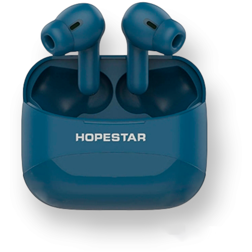 фото Беспроводные наушники hopestar s23 stereo с шумоподавлением, синие