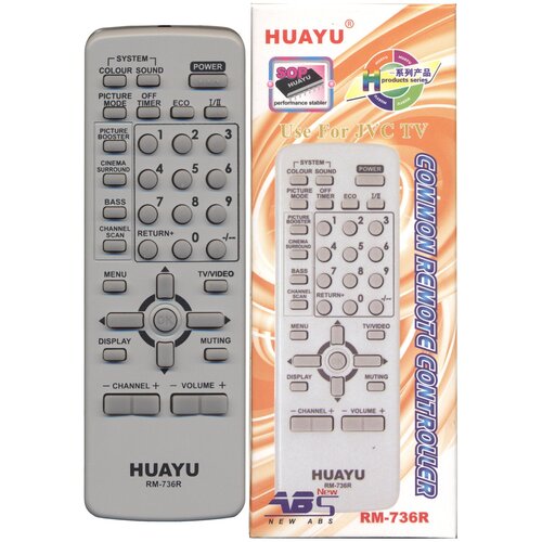 Пульт HUAYU для JVC RM-736R Универсальный пульт универсальный huayu rm 736r для jvc tv