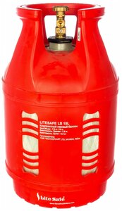 <b>Газовый</b> <b>баллон</b> <b>композитный</b> LiteSafe LS 18L 18 л <span>тип: <b>газовый</b> <b>баллон</b>, тип <b>баллона</b>: <b>композитный</b>, газ: пропан</span>