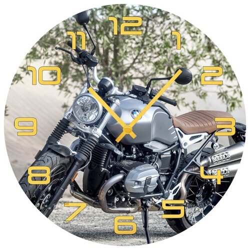 фото Svs настенные часы svs 4001833 крутой байк