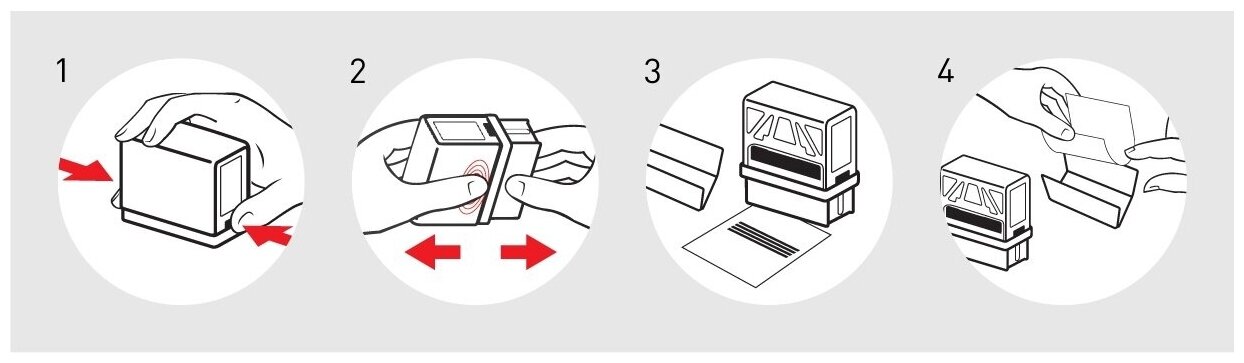 Оснастка Colop Printer 20 Standart для печати ампа факсимиле Поле: 38х14