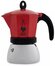 Гейзерная кофеварка Bialetti Moka Induction, 240 мл red 0.24 л 6 ...
