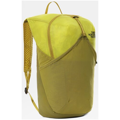 фото Рюкзак складной the north face flyweight pack (цвет: ctrnlgrn/mtchgn)