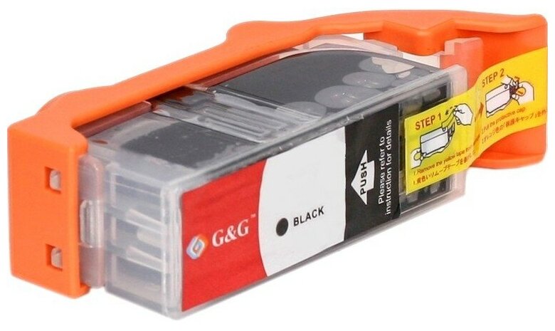 Картридж струйный G&G PGI-450XL PGBK черный (21.4мл) для Canon MG6340/5440/IP7240 - фото №2