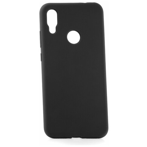 фото Чехол на xiaomi redmi note 7 kruche silicone plain black кruче