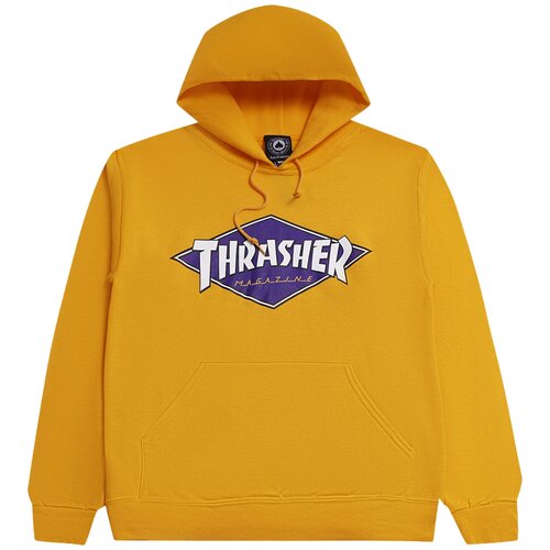 Худи Thrasher Diamond Logo Hood Gold / S