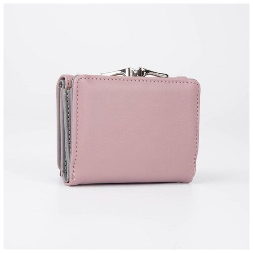 фото Кошелек на кнопке, цвет сиреневый./в упаковке шт: 1 noname