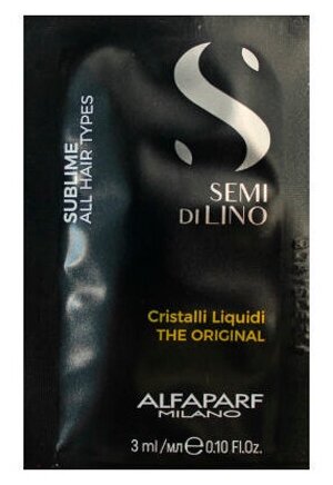 фото Alfaparf Milano Sublimi Cristalli Liquidi Масло против секущихся волос, придающее блеск