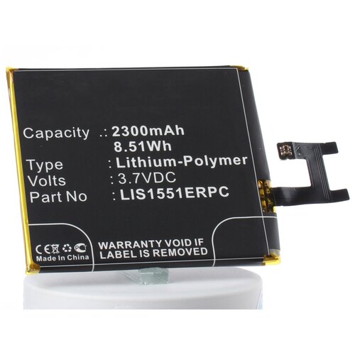 Аккумуляторная батарея iBatt 2300mAh для Sony Ericsson D2305, D2406, S50h, D2243, D2302, D2303, D2403, Eagle DS, Eagle Rita SS, Xperia E3, Xperia E3 Dual аккумулятор ibatt ib u4 m358 1550mah для sony ericsson xperia pro xperia ray xperia neo xperia ray st18i mt15i mt11i