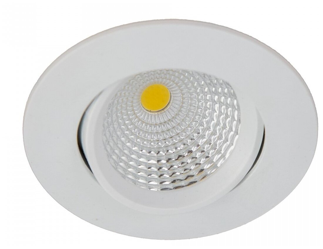 Встраиваемый светильник светодиодный Citilux Каппа CLD0057N прозрачный белый