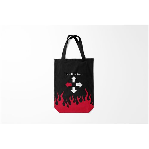 фото Сумка-шоппер / 31х42 см / рок / three days grace burnettie