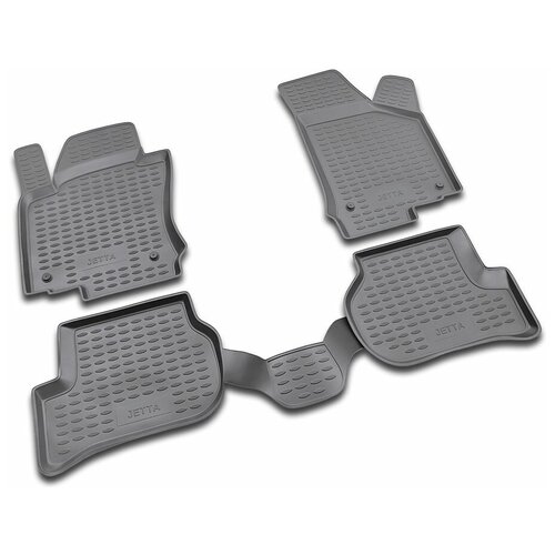 фото Коврики в салон vw jetta 2005-2011, 4 шт. (полиуретан) nlc.51.14.210kh 18021