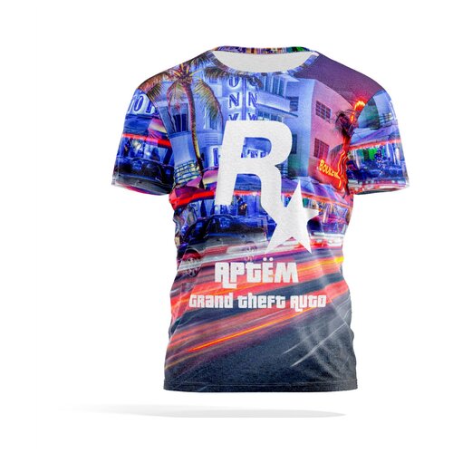 фото Футболка panin brand, размер xl, серый