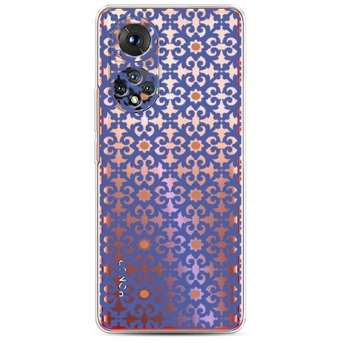 фото Силиконовый чехол "турецкая решетка" на honor 50 / хонор 50 case place