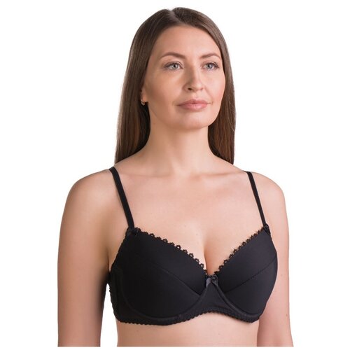 фото Бюстгальтер силуэт, размер 70d, черный