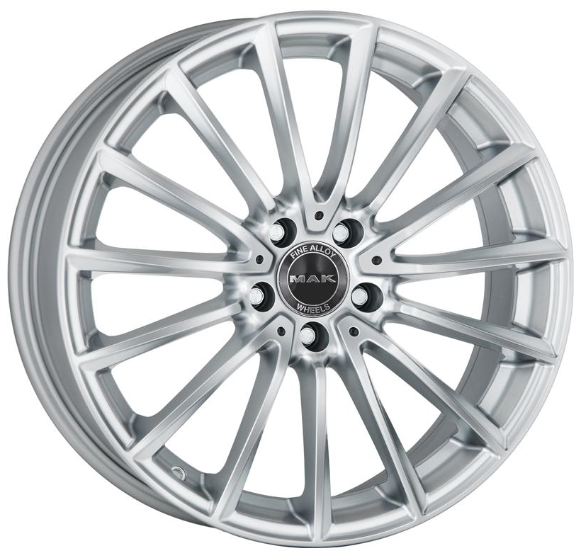 Литые колесные диски MAK Komet Silver 7.5x17 5x112 ET40 D66.6 Серебристый (F7570KMSI40WS2X)