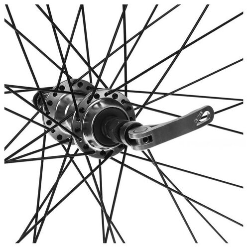 фото Колесо 27,5" заднее trix, обод двойной алюминиевый, 36отв, под трещотку, эксцентрик