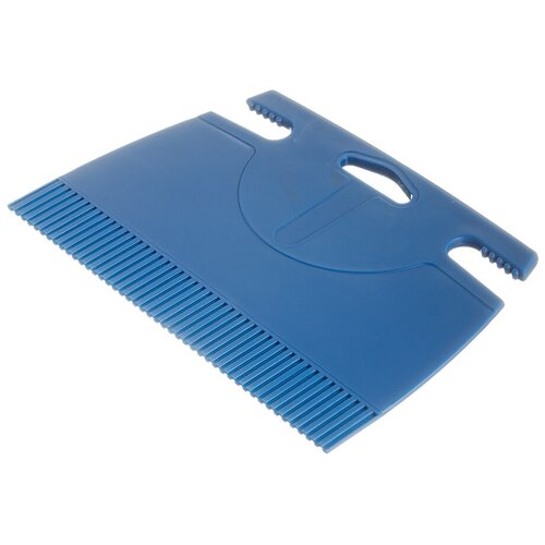 Мелодия цвета Шпатель д/клея пластиковый зубчатый В3 180х120мм зуб 1мм 180120/1