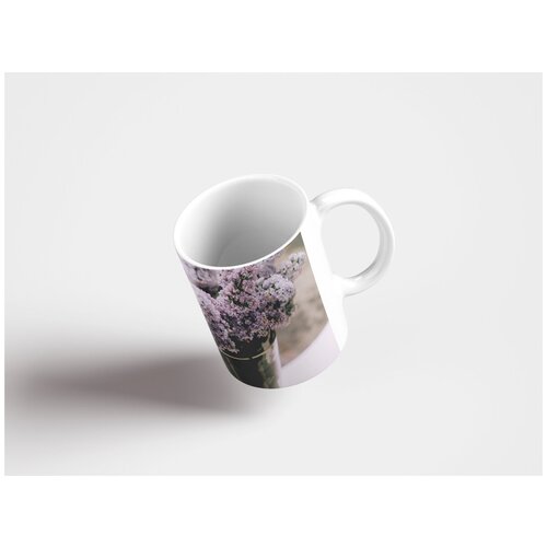 фото Кружка "блум, украшение, декоративный 320 мл. белая" lotsprints