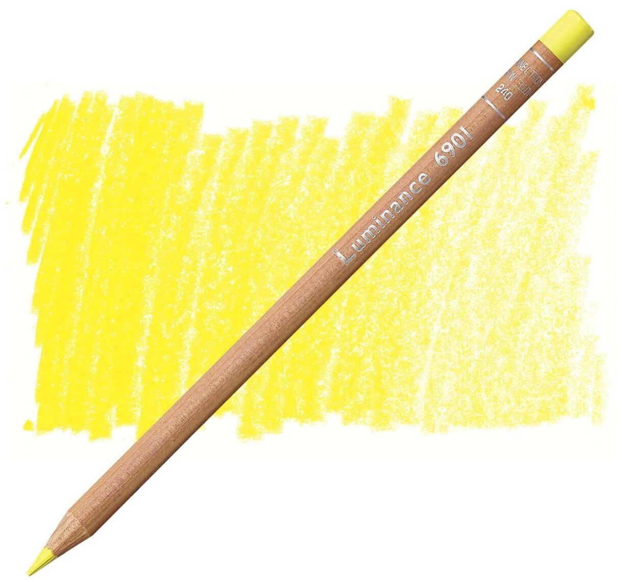 Цветные карандаши Caran d`Ache Карандаш цветной Caran d’Ache Luminance 6901, 240 Лимонный