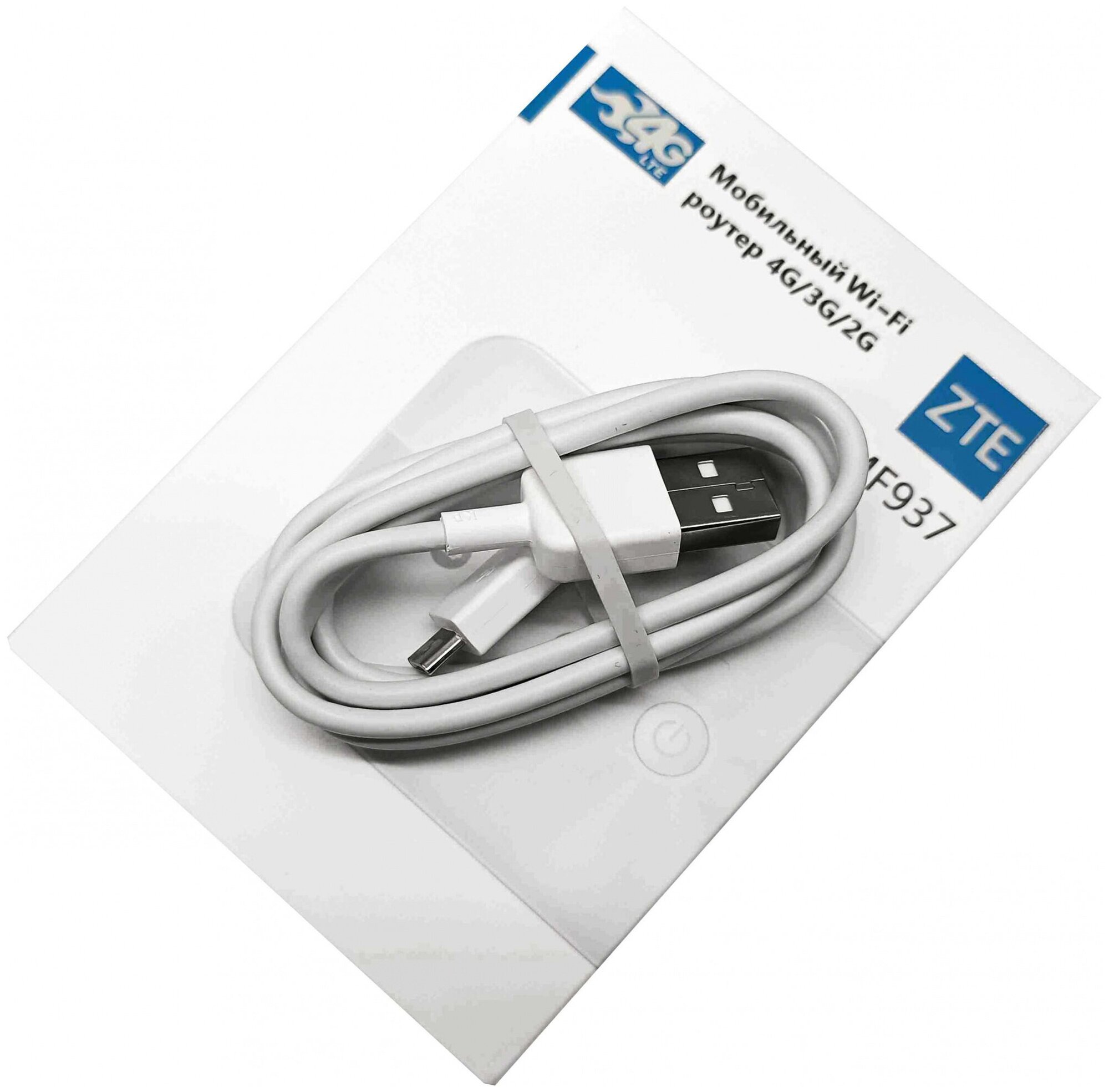Купить Модем ZTE 2G/3G/4G ZTE MF937 USB Firewall +Router Белый - цены ...