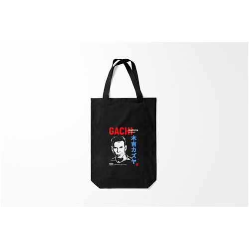 фото Сумка-шоппер / 31х42 см / мемы / гачимучи kazuya kiyoshi burnettie